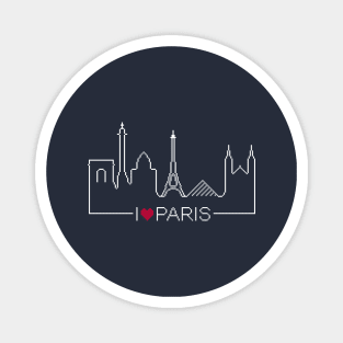 I love Paris Magnet